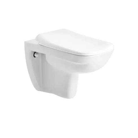 Cera Campbell Mini Wall Hung Ewc with Slim Soft Seat Cover Snowwhite ...