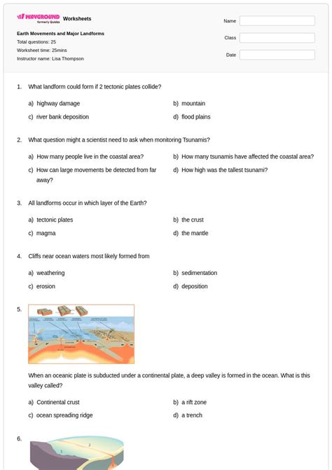 50+ Types of Volcanoes worksheets for Class 10 on Wayground | Free ...