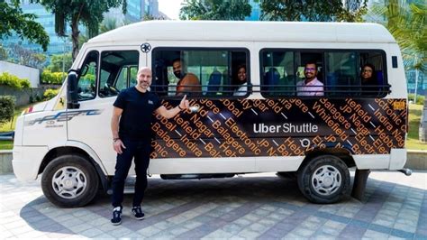 Uber CEO Dara Khosrowshahi tests Uber Shuttle in Bengaluru - BusinessToday