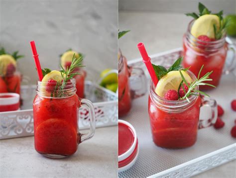 erfrischende-himbeer-rosmarin-limonade - Wiewowasistgut