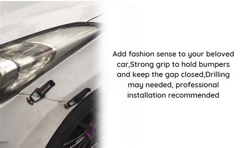 GuanceHood and Rear Bonnet Clips car Push Button Lock kit Quick Hood ...