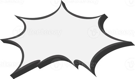 Manga speech bubble. Comic text frame with pop art effect. Balloon chat ...