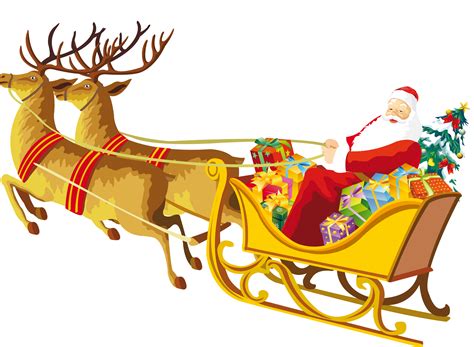 santa and sleigh clipart 20 free Cliparts | Download images on ...