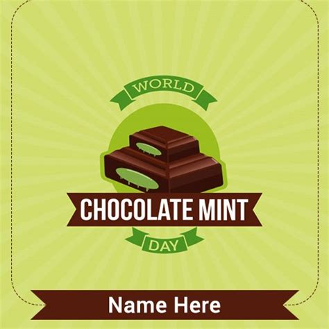 World Chocolate Day 2026 Image With Name