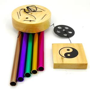 Plus Value Wind Chimes 5 Pipes Rods for Home Positive Energy Color ...
