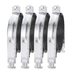 uxcell Rubber Cushion Strut Clamp 4Pcs 6-39/64" Cushioned Clamp Strut ...