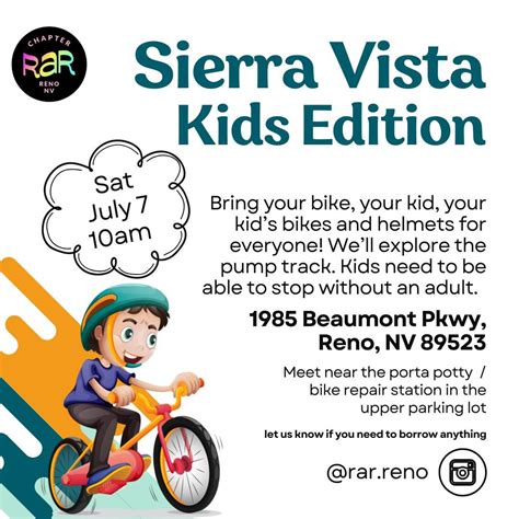 Sierra Vista - Kids Edition, Sierra Vista Mountain Bike Park, Reno, 7 ...