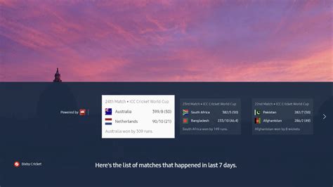 Samsung’s voice assistant, Bixby introduces new feature for cricket ...