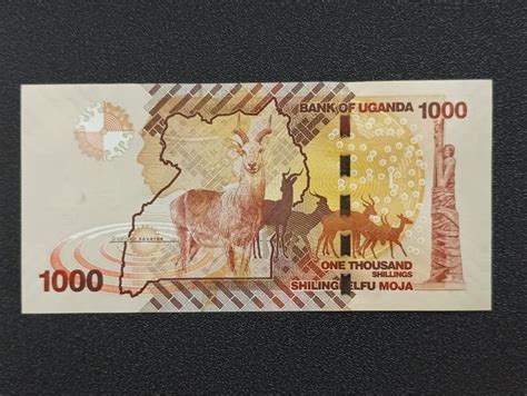 1000 Shillings UNC - Uganda – Hobby Corner