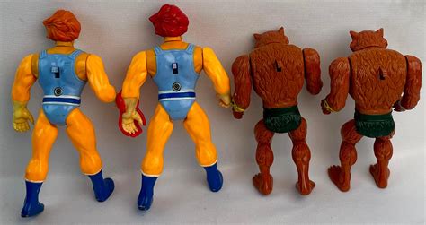 Lot - Vintage 1985 Lot of 4 Thundercats Action Figures (Thundercat Lion ...