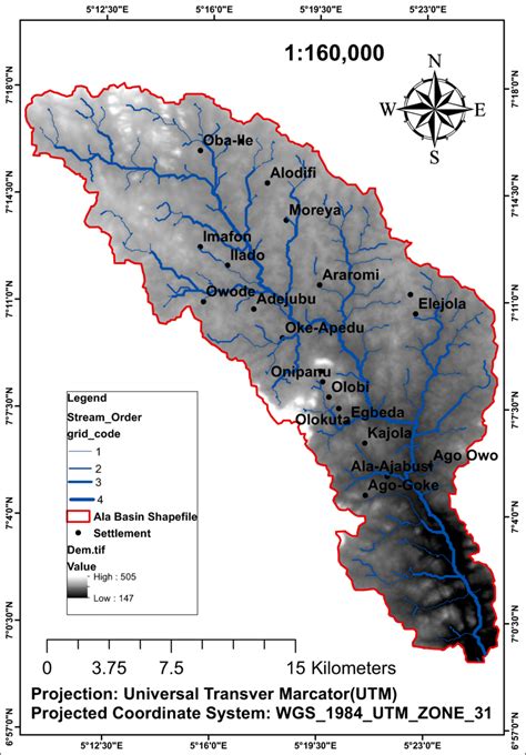 Image result for How to Create Stream Order Map in ArcMap