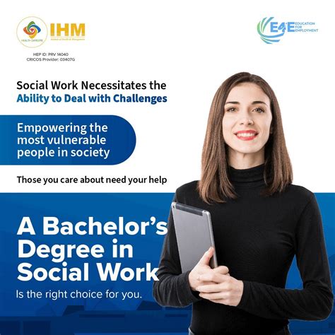 Students in the Bachelor of Social Work program at IHM have ...