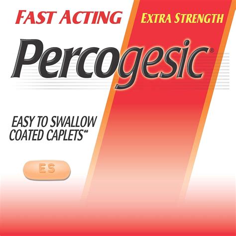 Buy Percogesic Extra Strength Pain Reliever, Aspirin Free, Dual Action ...