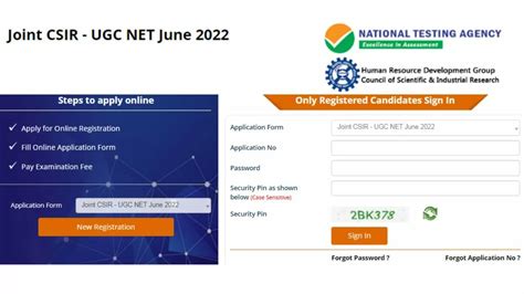 NTA CSIR UGC NET 2022 Exam Registration @csirnet.nta.nic.in: Get Direct ...