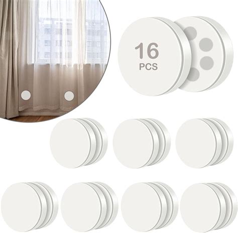 16 Packs Magnetic Shower Curtain Weights,Shower Curtain Weights Magnets ...