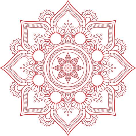 Sticker Studio PVC Vinyl Floor Rangoli Sticker ( 15.74 x 0.39 x 15.74 ...