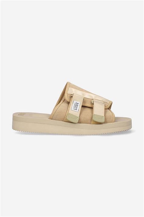 Suicoke klapki KAW-VS kolor beżowy KAW.VS-BEIGE | Answear.com