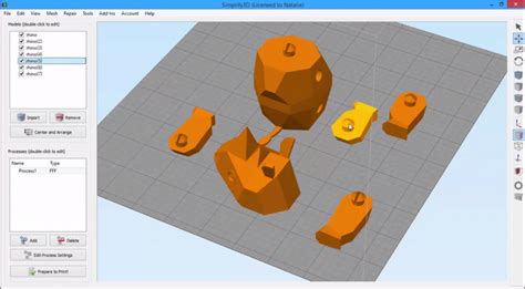 Image result for Simplify3d Rotate Model
