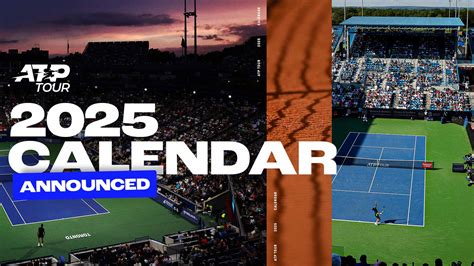 What is the 2025 ATP Tour calendar? | ATP Tour | Tennis