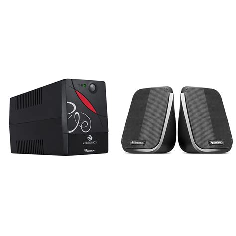 ZEBRONICS Zeb-U725 600VA UPS for Desktop/PC/Computers (not for Routers ...