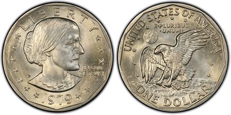 1979-P SBA$1 (Regular Strike) Susan B. Anthony Dollar - PCGS CoinFacts