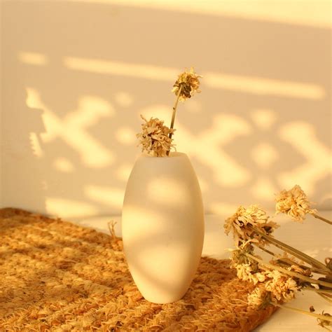 Oval Modern Marble Vase | Vases by Byora Homes – Brown Living™