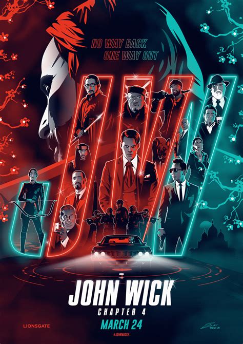 JOHN WICK 4 Poster Art | Poster By Rico Jr