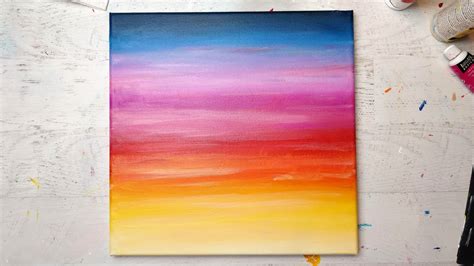 Sunset Acrylic Painting Inspiration Ideas