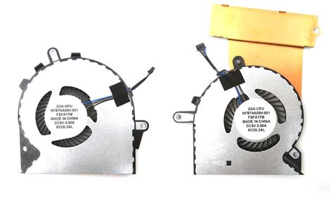 LPH Replacement CPU & GPU Fan for HP Omen 15-CE 15-CE 15-CE011DX 15 ...