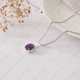 Amethyst Pendant – Healing & Intuition – WorldOfOorja