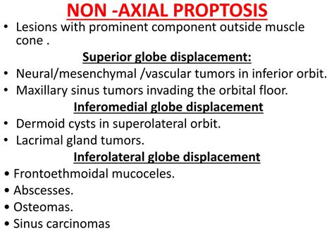 Proptosis in ophthalmology | PPTX