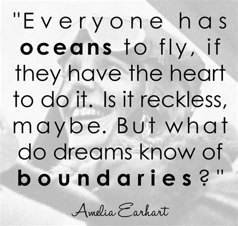 Amelia Earhart Quote