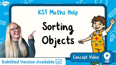👉 Sorting Objects (Place Value within 10) | KS1 Maths Concept Video