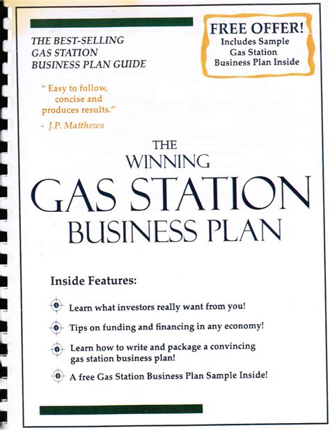 Petrol Station Business Plan Template - PARAHYENA