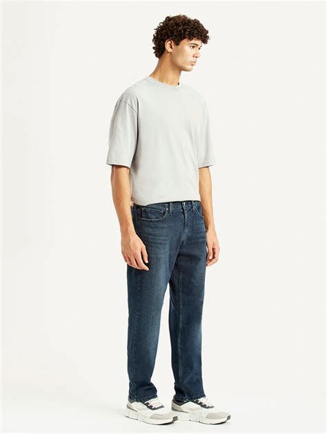 Men's 541 Dark Blue Athletic Tapered Fit Mid Rise Jeans – Levis India Store