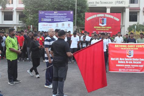 NCC – COMBINED ANNUAL TRAINING CAMP | FISAT | Federal Institute of ...