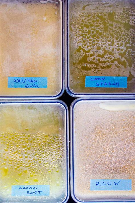 6 Ways on How to Thicken Sauce - Braised & Deglazed - ratio of xanthan gum to cornstarch