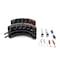 Fleetline Brake Shoe Kit - Two Lined Brake Shoes With Hardware, New ...
