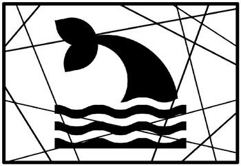 196 Ocean Coloring Pages, Ocean Stain Glass Art, Ocean Silhouette Art ...