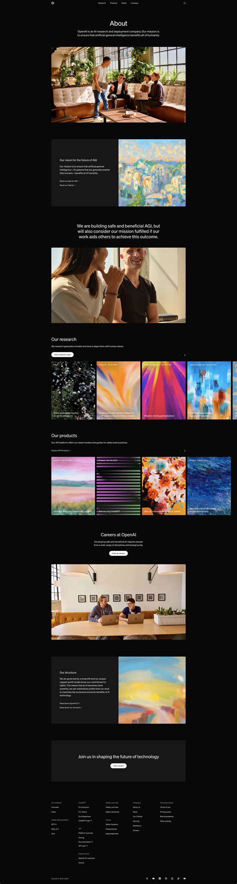 Openai Homepage Design 的图像结果