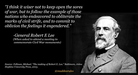 Robert E Lee Quotes About War