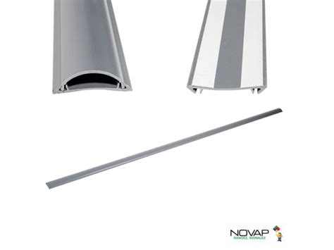 Passe-câbles d'intérieur - 2000 x 70 x 20 mm - 6101321 | Contact NOVAP SA