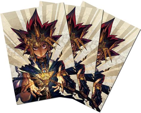 Buy JAW REXYu-Gi-Oh! Yugi Muto x Yami Yugi Card Sleeves 60 Japanese ...