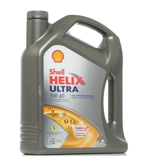 Engine oil SHELL Helix Ultra 5W40 4l, 550046269 | AUTODOC price and review