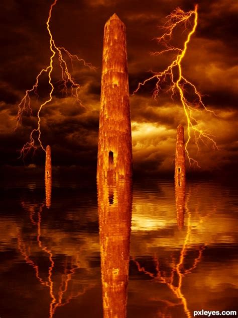 fire tower picture, by Se7eN0f9 for: on fire photoshop contest ...