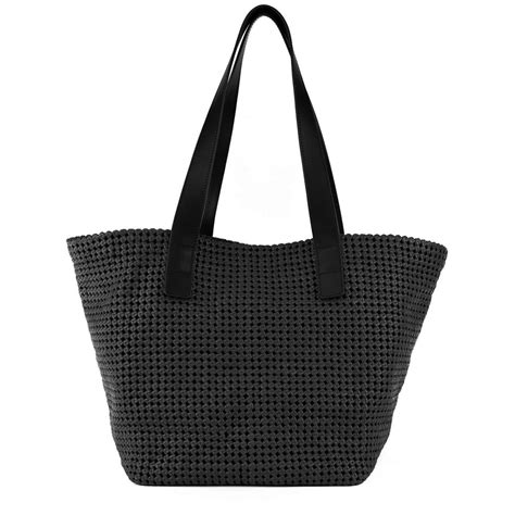 SAM 25 | HANDWOVEN FLOWER | BLACK – Calonge