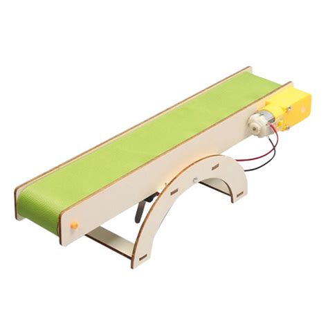 DIY STEM Kit Science Lab Kit Educational Model Puzzle-Conveyor Belt ...