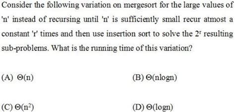 Algorithms: Merge Sort
