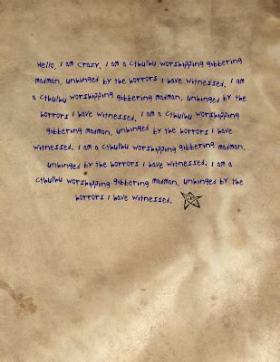 Image result for Gibbering Example