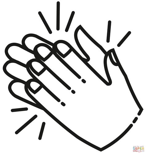 Image result for Printable Clapping Hands